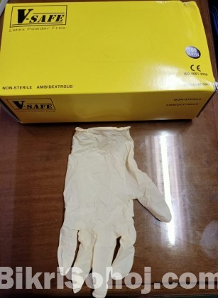 V-safe latex Hand gloves